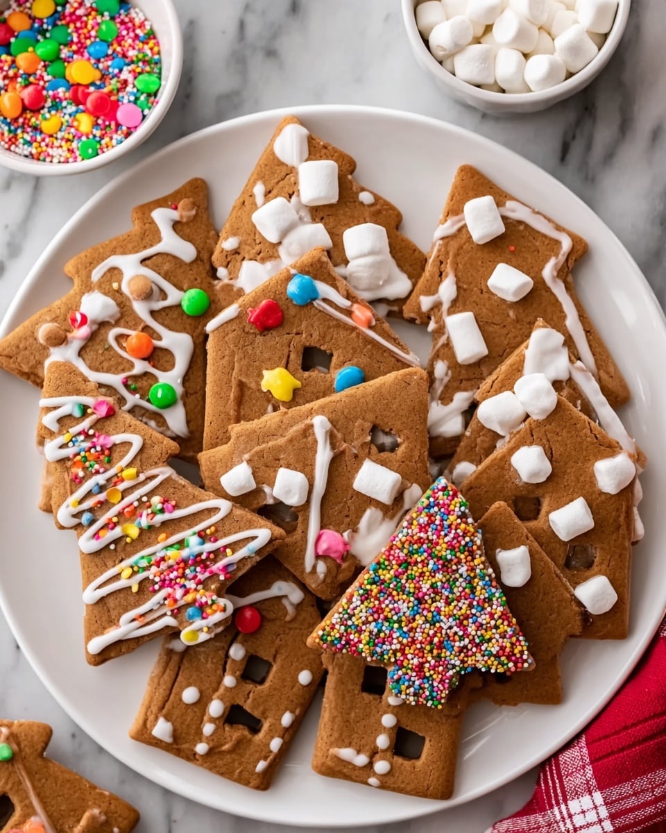 Festive Gingerbread House Board Recipe