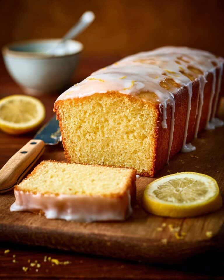 Air-Fryer Lemon Drizzle Cake Recipe