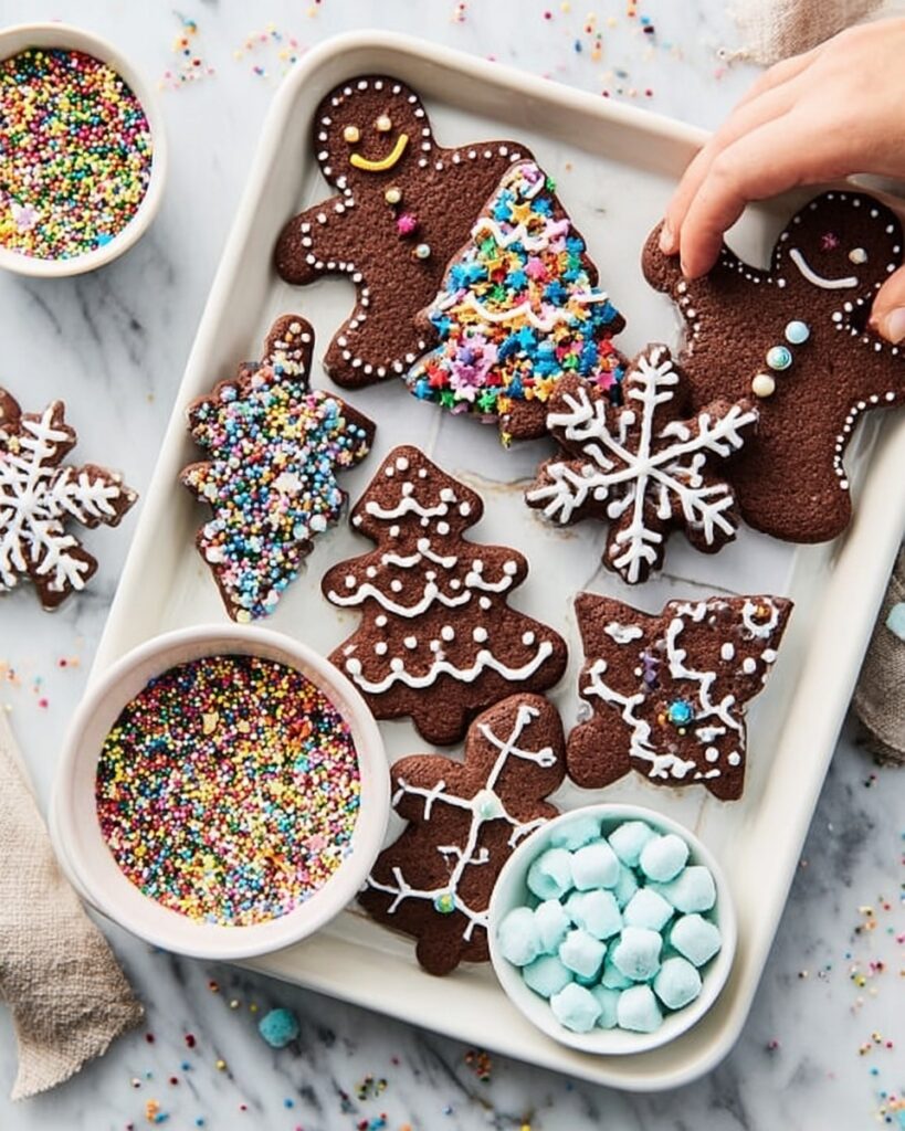 Chocolate Christmas Biscuits Recipe