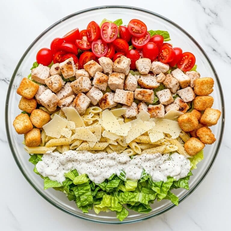 Chicken Caesar Pasta Salad Recipe