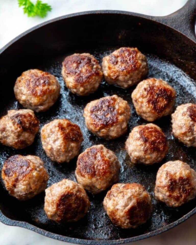 Pork and Beef Meatballs Recipe