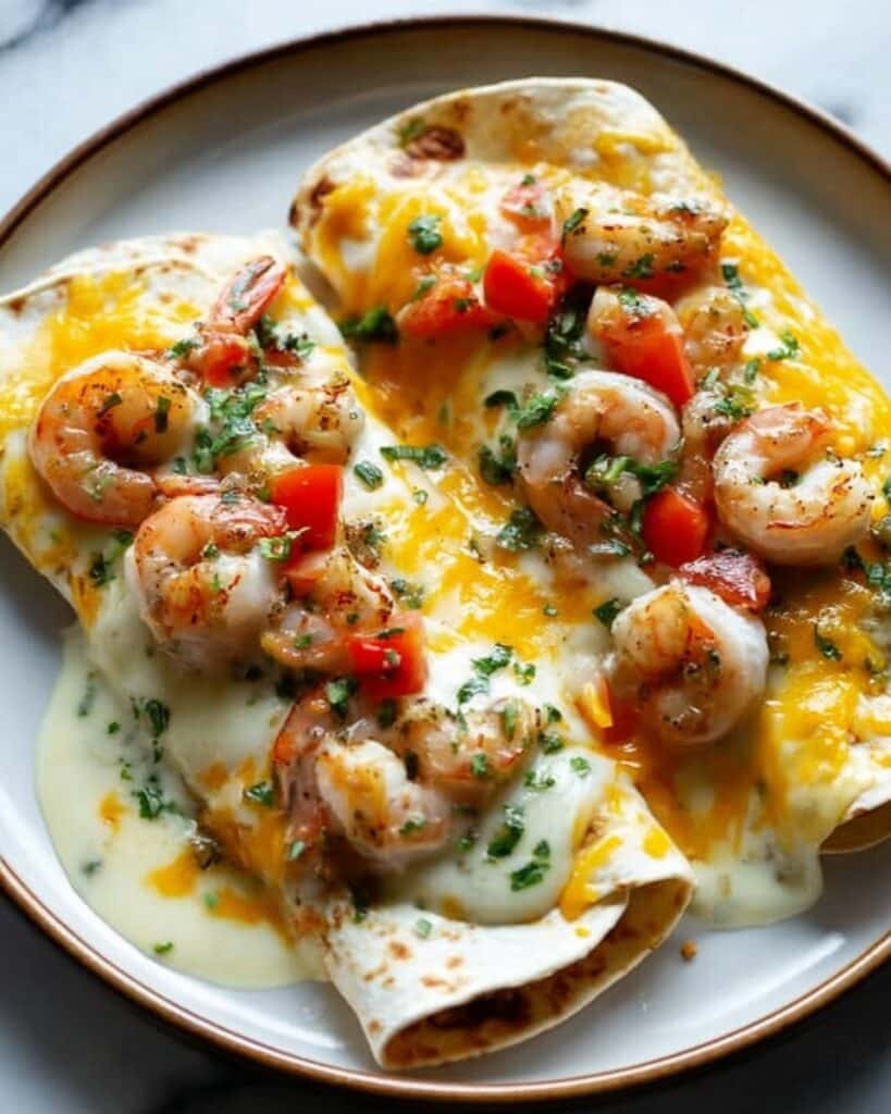 Creamy Shrimp Enchiladas: A Delicious Recipe for Seafood Lovers Recipe