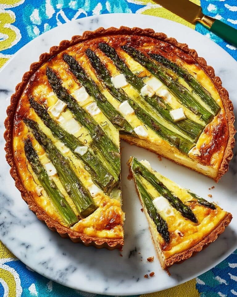 Asparagus, Feta & Dill Quiche Recipe