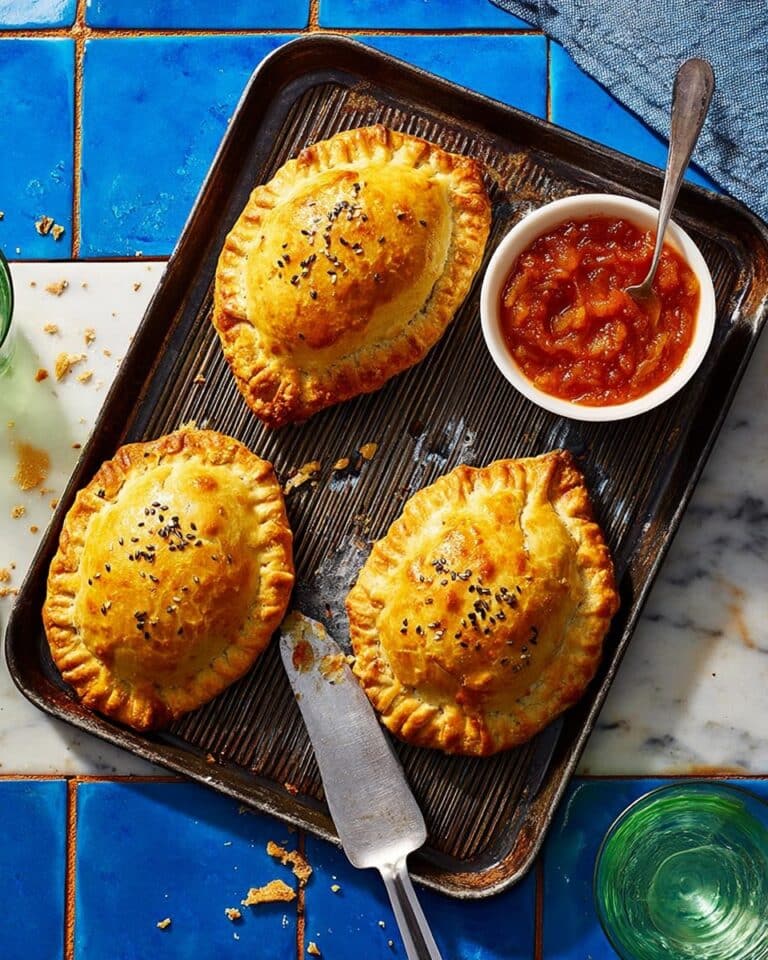 Spiced Spinach & Potato Pasty Pies Recipe