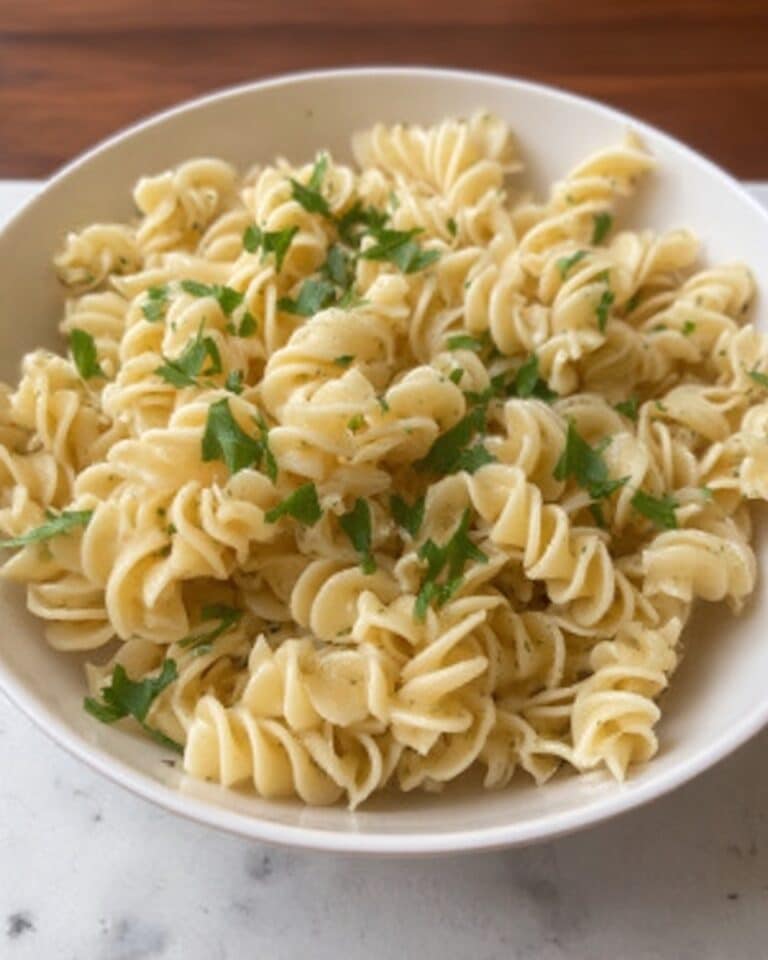 Buttered Egg Noodles Recipe