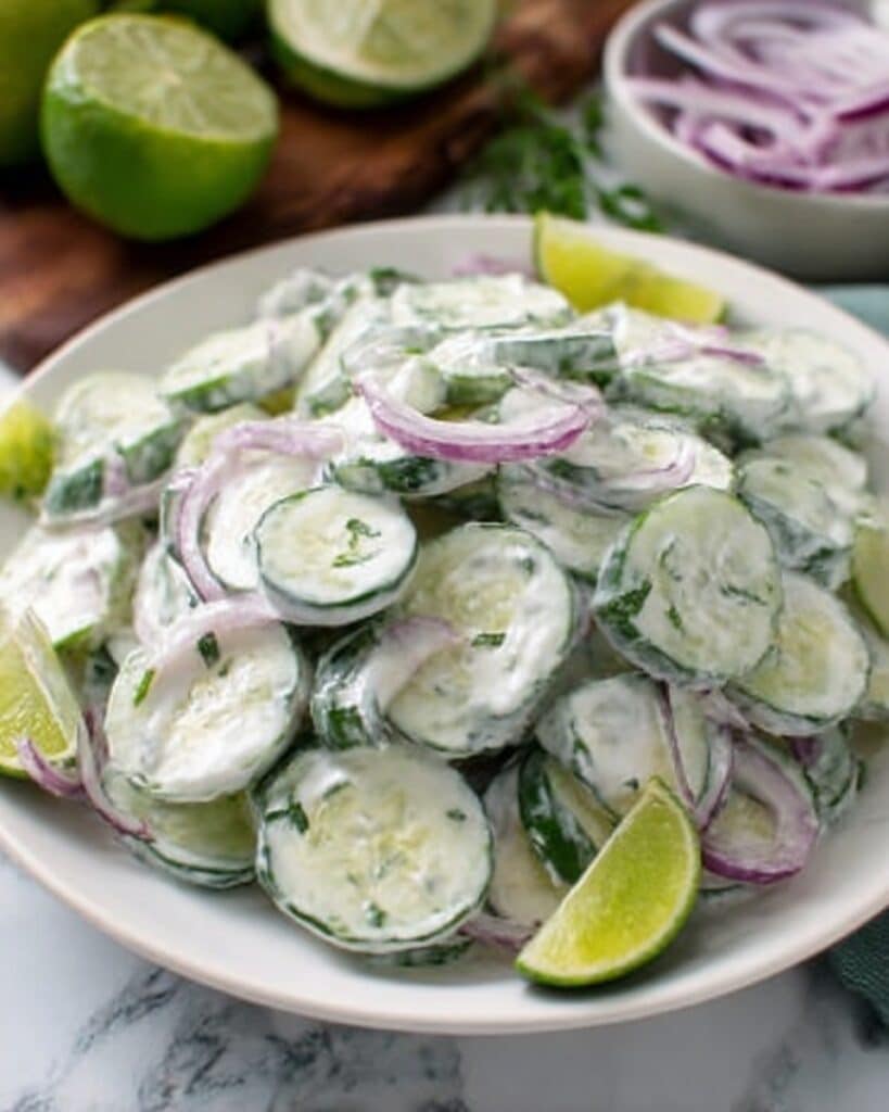 Cucumber Mint Salad Recipe