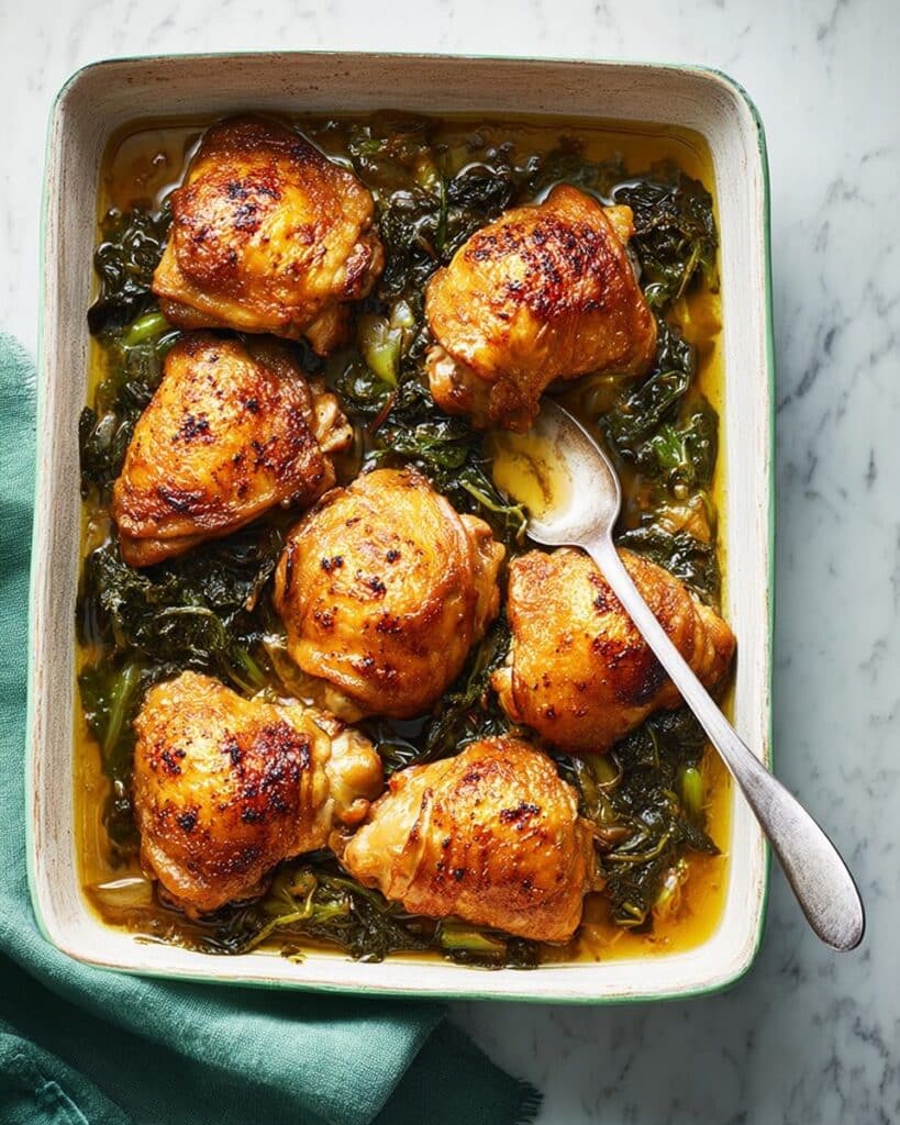 Coconut & Turmeric Baked Chicken Thighs Recipe