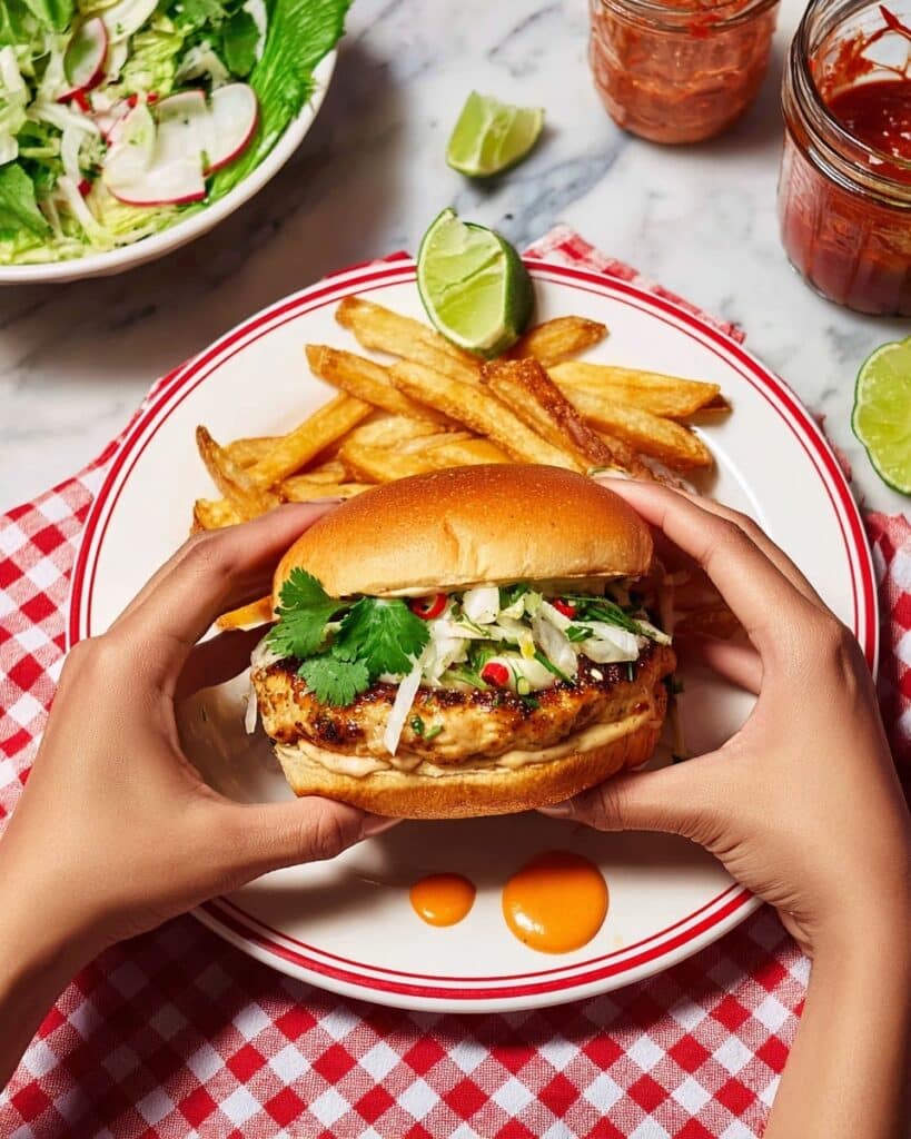 Aromatic Prawn Smash Burgers Recipe