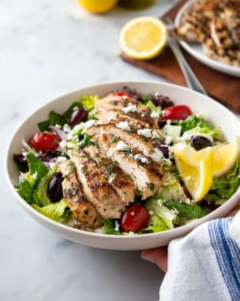 Greek Chicken Salad Recipe