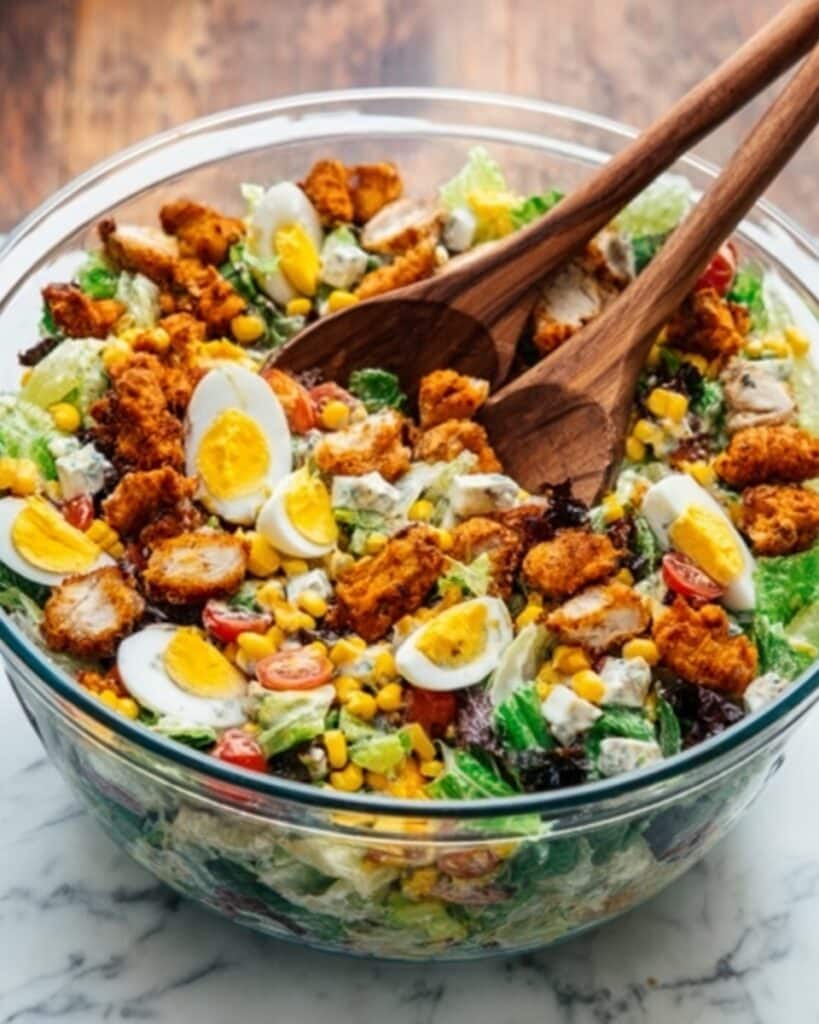 Crispy Chicken Salad Recipe
